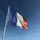 Yugoslavia flag under blue sky