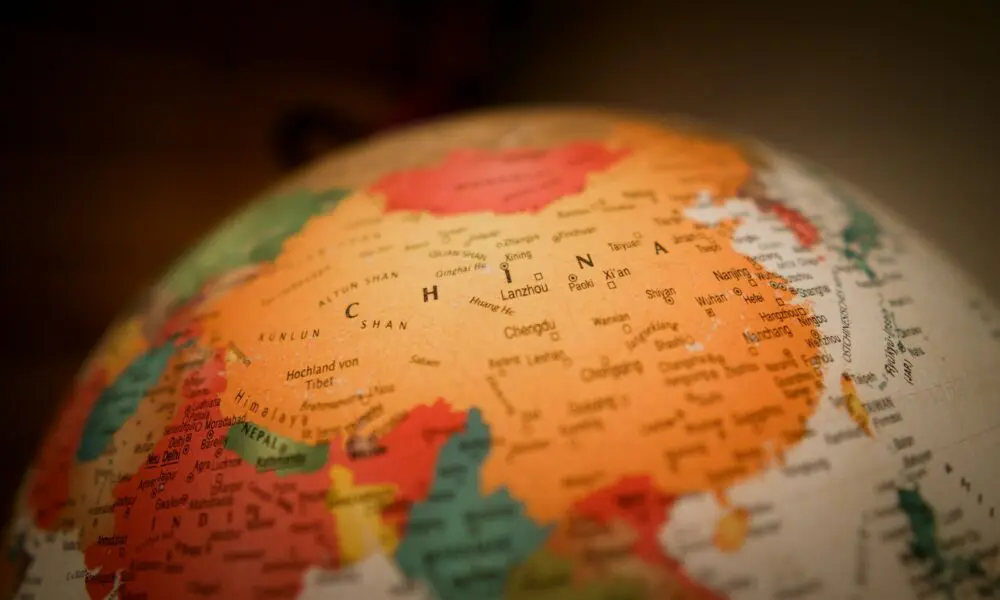red green and blue world map
