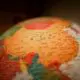 red green and blue world map