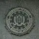 the seal of the department of justice on a wall