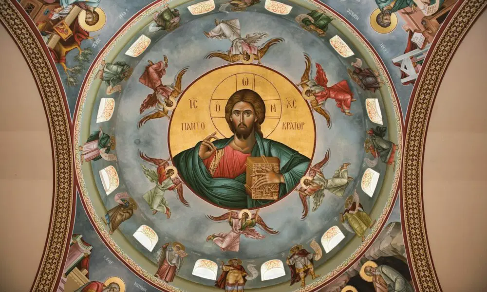 jesus christ on cross wall decor